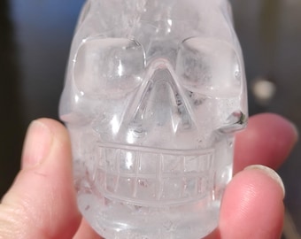 LEMURIAN CRYSTAL SKULL C03 Polished Carved Quartz Crystal