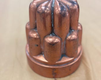 Antique French Copper Food Mold