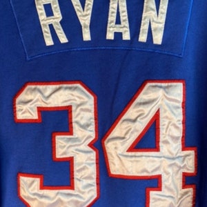 Vintage NOLAN RYAN NIKE Cooperstown Jersey Size Extra Large