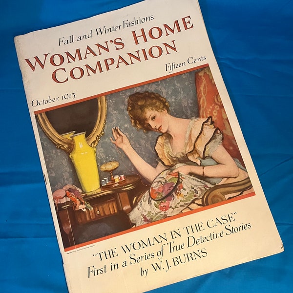 October 1915 Women’s Home Companion Magazine Original