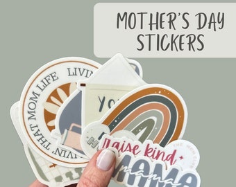 Mother's Day STICKER BUNDLE |sticker packs, water bottle vinyl stickers, mother's day stickers, water-resistant stickers
