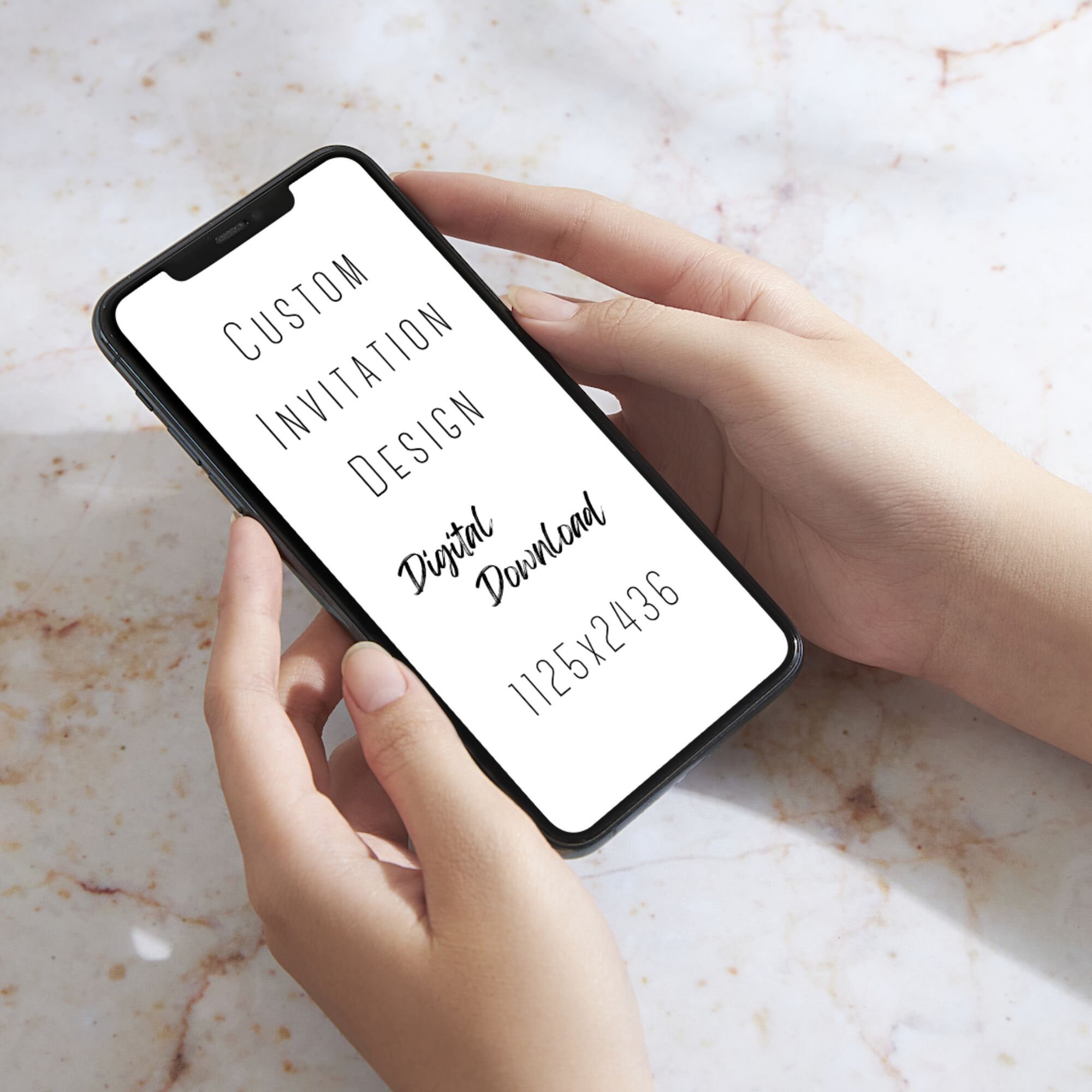 Custom Invitation Design, Custom Invitation, Mobile Evite, Digital ...