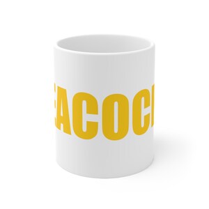 Leeds United &#39;Peacocks&#39; Mug