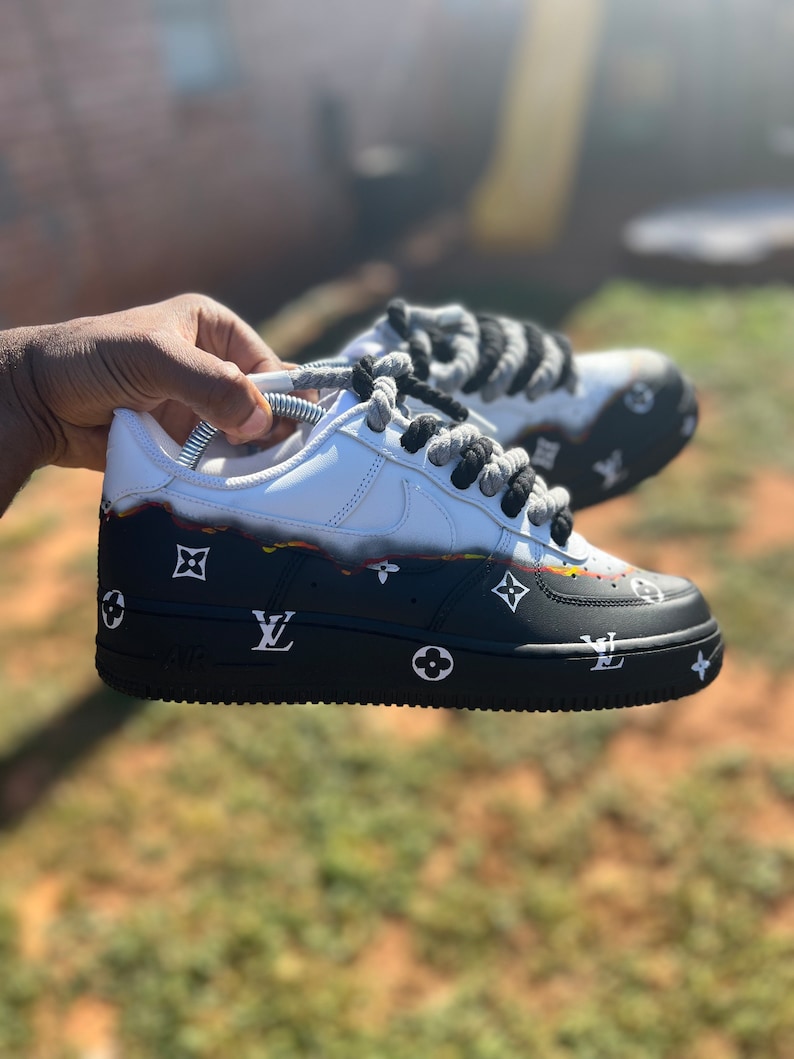 custom colorful air force ones
