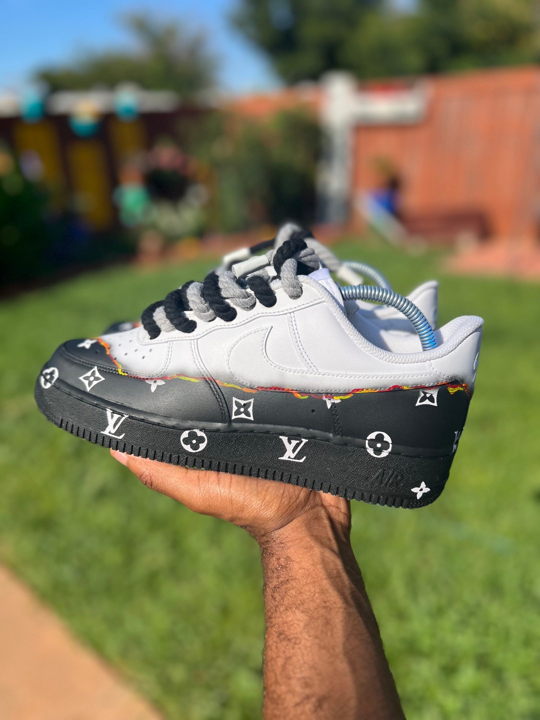 custom colorful air force ones