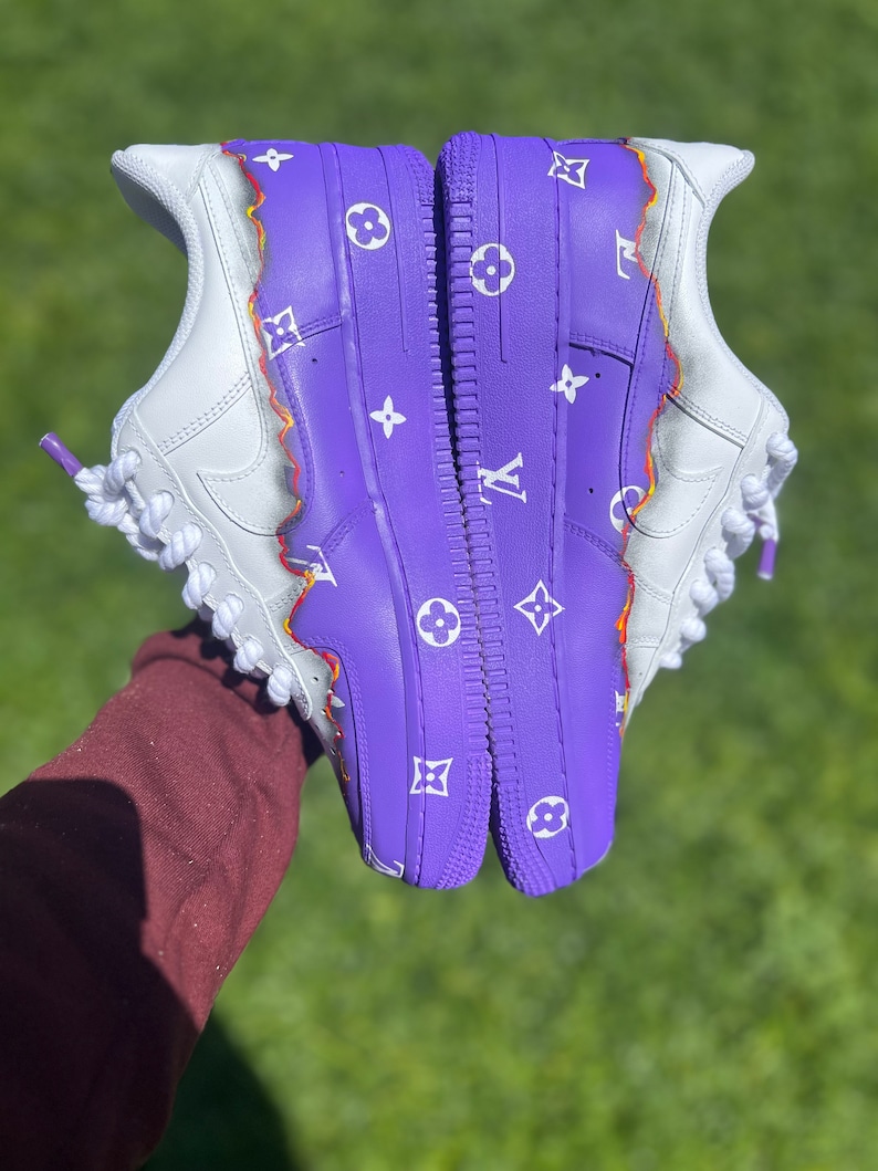 custom colorful air force ones