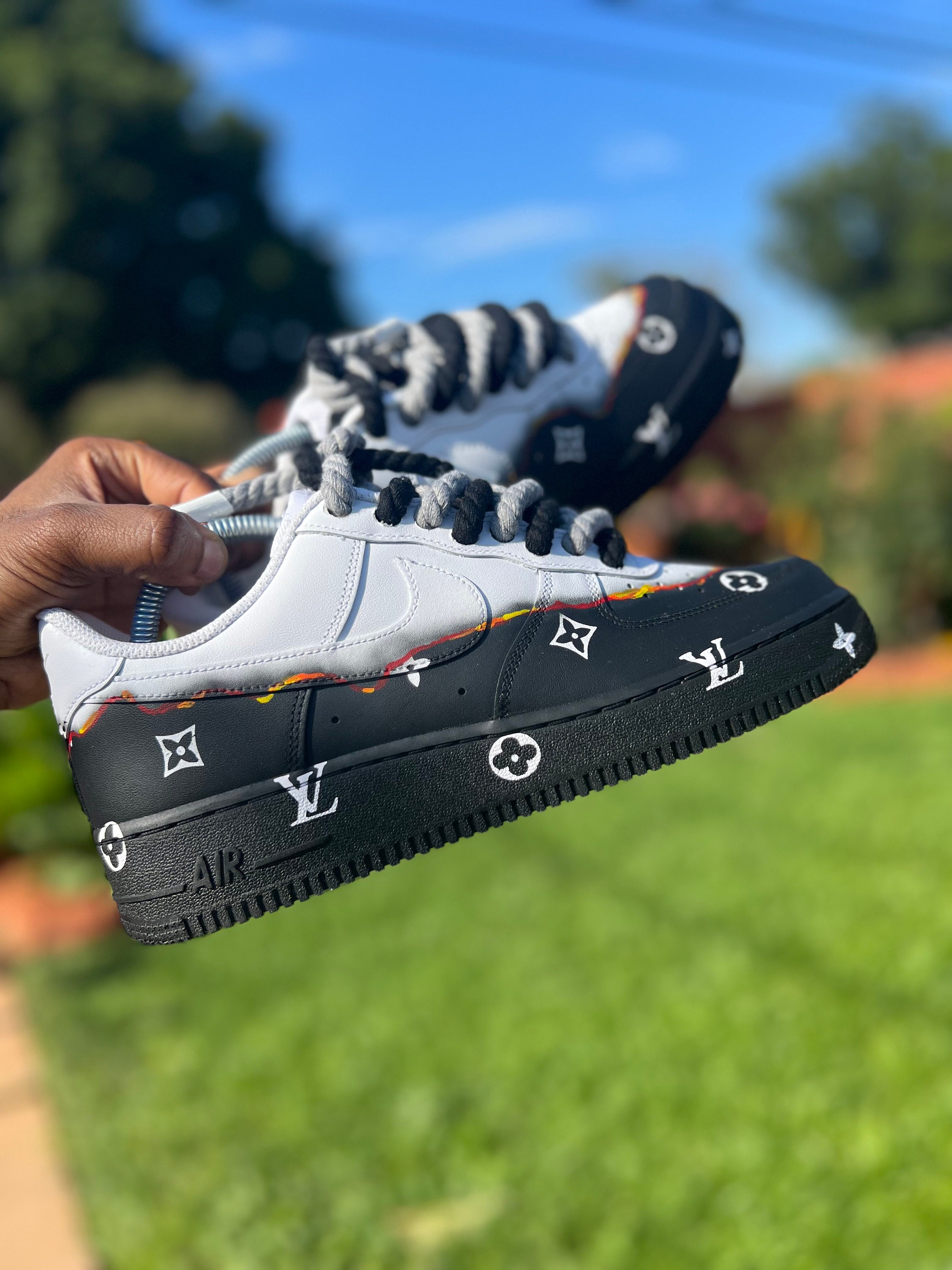 custom colorful air force ones