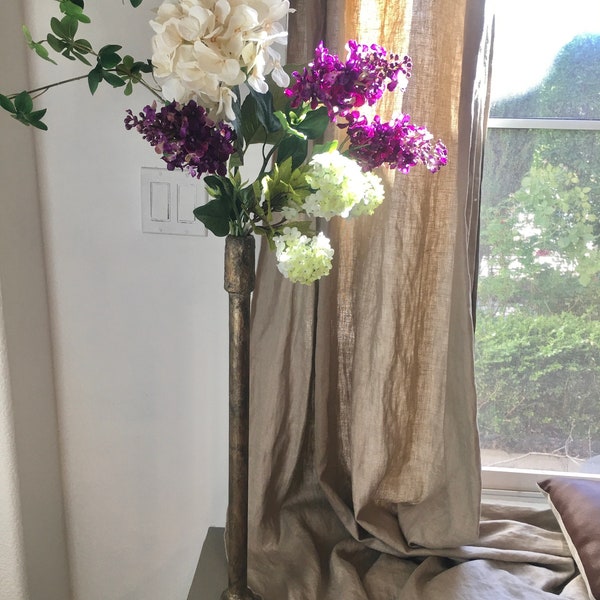 HANDCRAFTED TALL TUBE Vase for centerpiece, home decor, weddings, events