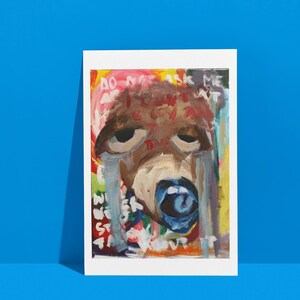A5 fine art print- ‘Do not ask me about 2023’