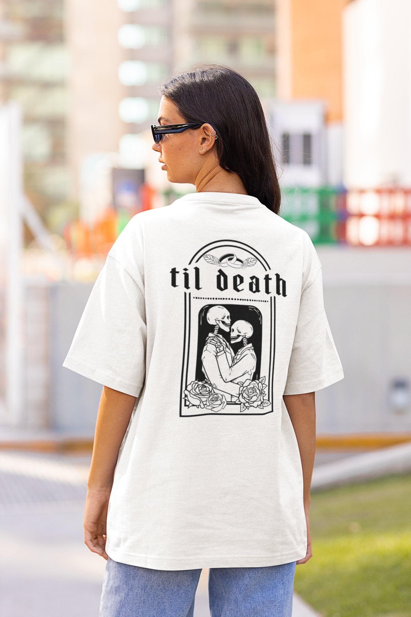 Til Death Unisex Comfort Colors Garment Dyed Shirt, Wedding