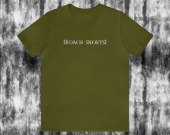Witziges Erwachsenen T-Shirt - weiße Schrift | [Kschabe schnauft] | für lustiges Geschenk, jedes Geschlecht mit geschlossener Beschriftung Humor, inclusive Größengeschenk