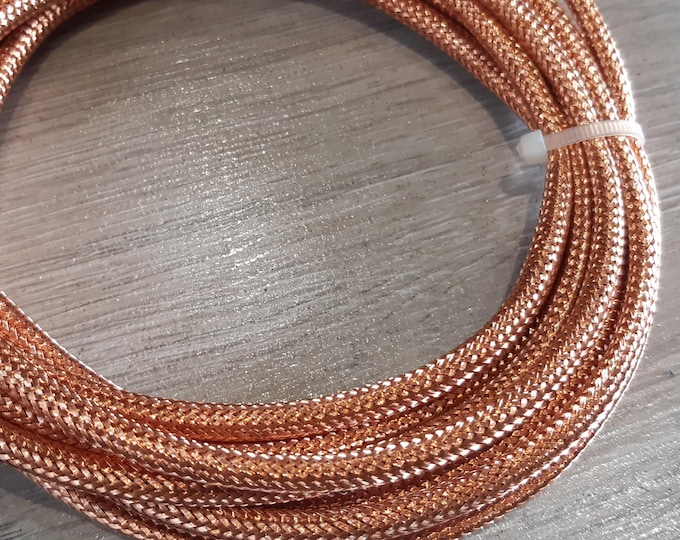 6mm Copper Rope. Braided Pure Bare Copper Wire. Ground Lead De-soldering Wick 3M Coil