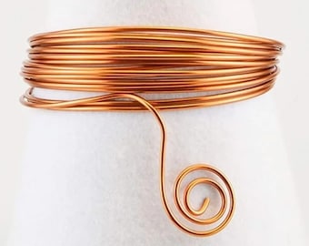 Copper wire 2.5mm thick 10 gauge for craft jewellery. Pure unplated Anti tarnish 2M coil