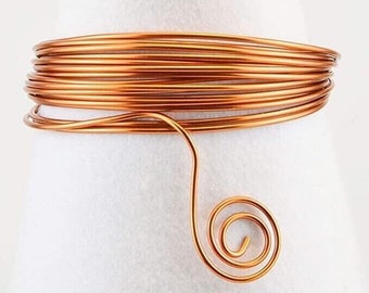 Copper wire 0.5mm thick 24 gauge for craft jewellery. Pure unplated Anti tarnish 6M (2x3m coils)