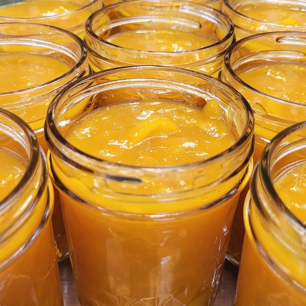 BUY 2 or more, RECEIVE 50% OFF Homemade Florida Organic Mango Jam and Mango Habanero Jam. Not an overly sweet jam with lots of mango flavor.