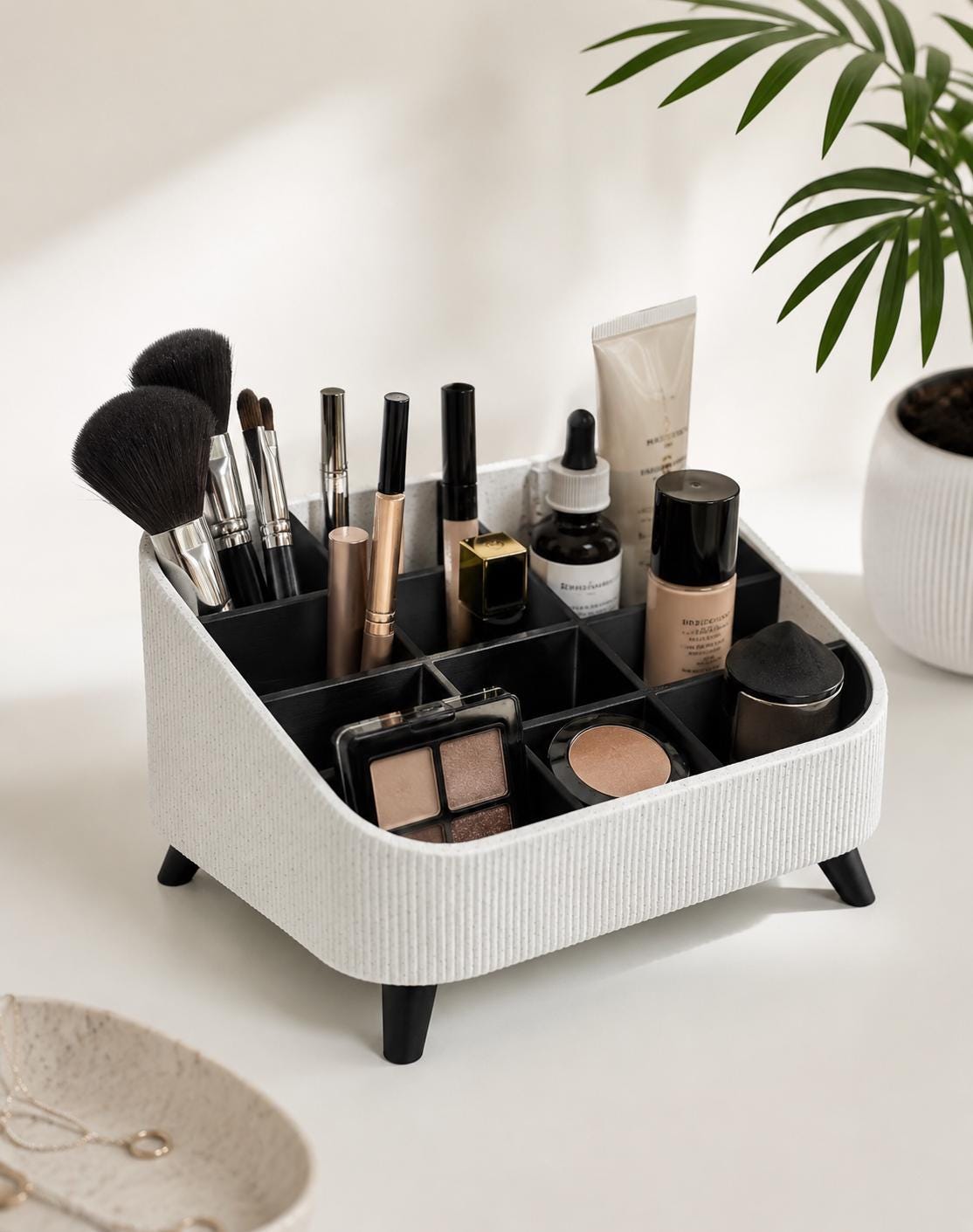 Marble Makeup Organizers