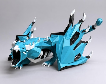 Vorkath Figurine OSRS - RuneScape Boss Decor 3D Printed Gaming Collectible, Old School RuneScape Decor, Gamer Gift, RuneScape Dragon Décor