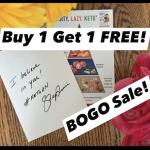 BOGO Free DIRTY, LAZY, Keto Food Pyramid Fridge Magnet w/Personalized Note