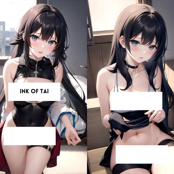 NSFW Anime Brunette Package HD 18+ Ink Of Tai #001