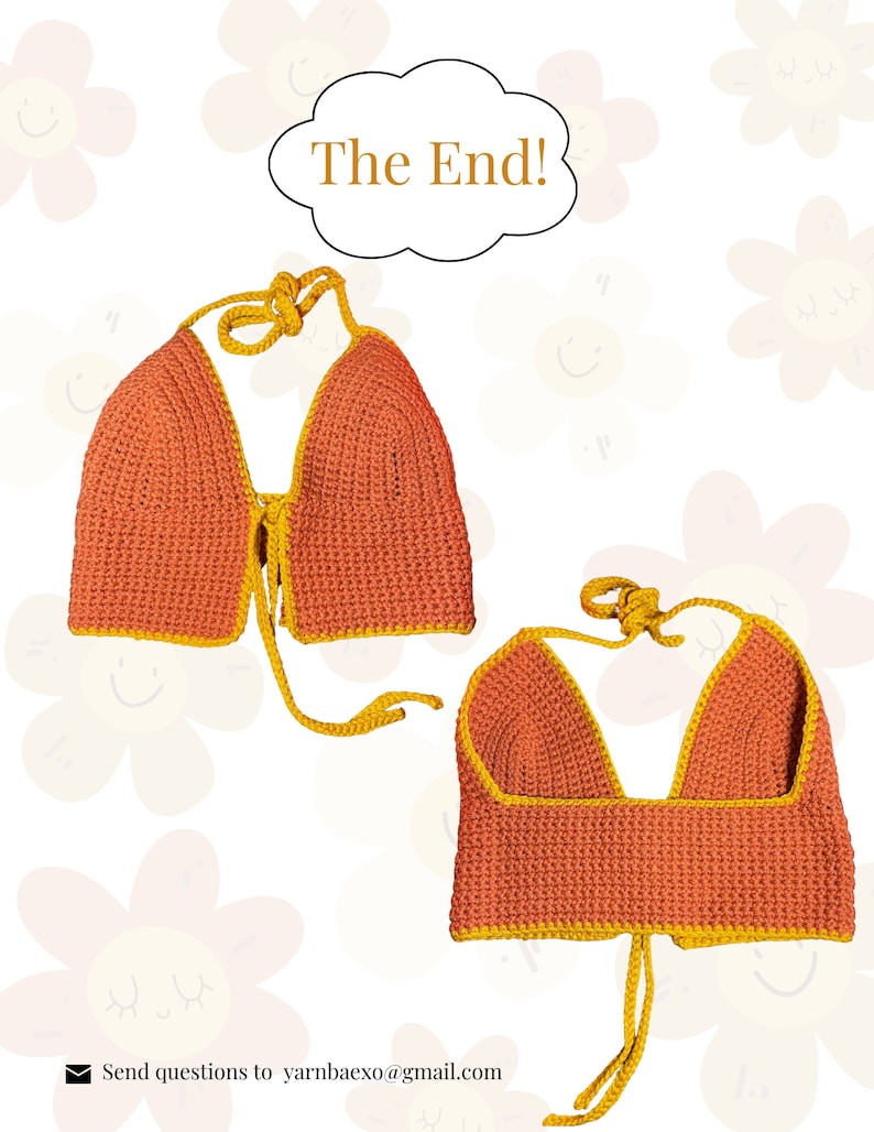 Front Tie Crochet Top Etsy