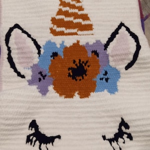 Bring Your Own Photo: Custom Ordered Twin Sized C2C Crocheted Blanket