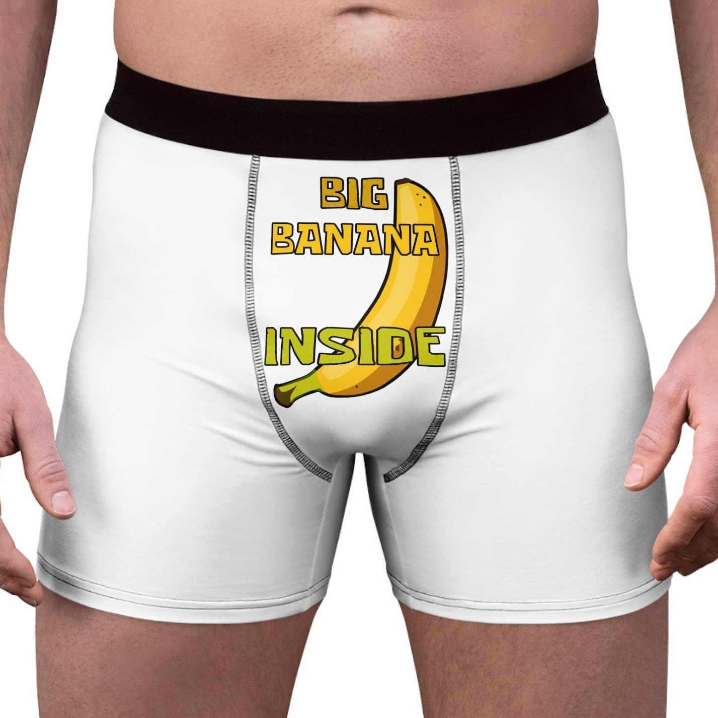 Big Banana Inside Boxer voor heren Etsy Nederland