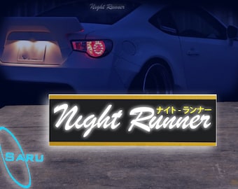 GTA 5 Star Wanted Level LED Car Window Decal – Animated Sticker