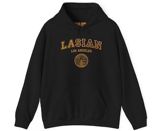ASIAN in L.A. Los Angeles Sweatshirt, University style crewneck, AAPI Pride Asian Pacific Islander Heritage Southeast Asia Indian Filipino