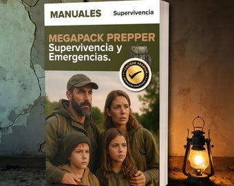 Manuales Y Guías Técnicas Supervivencia Emergencias Primeros Auxilios Camping Prepper Scout Alpinista SOS - PACK SUPERVIVENCIA (En Español)