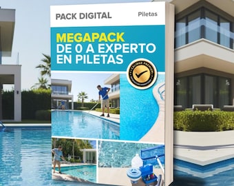 Guía Experta para Aprender Mantenimiento de Piletas Piscinas - Construcción y Reparación - PACK COMPLETO (En Español - PDFs y Videos)
