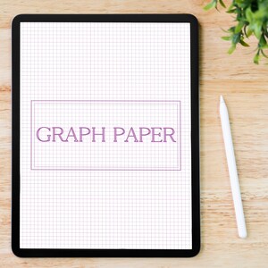 Plum Delight Millimeterpapier zum sofortigen digitalen Download!