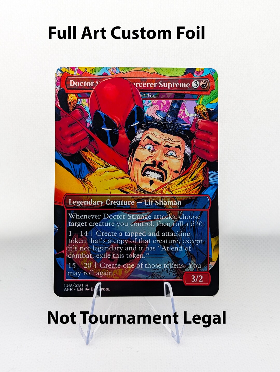 MTG Marvel’s Deadpool Foil開封品+フェイタリズム 3枚 Magic the Gathering Secret Lair x Marvel's Deadpool (Foil
