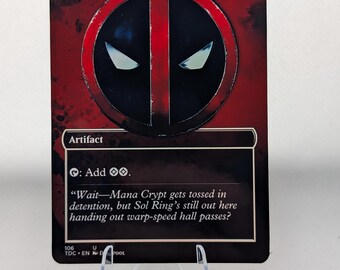 マジック：ザ・ギャザリング - MTG　Deadpool, Trading Card　foil4枚セット マジック：ザ・ギャザリング - MTG Deadpool, Trading Card