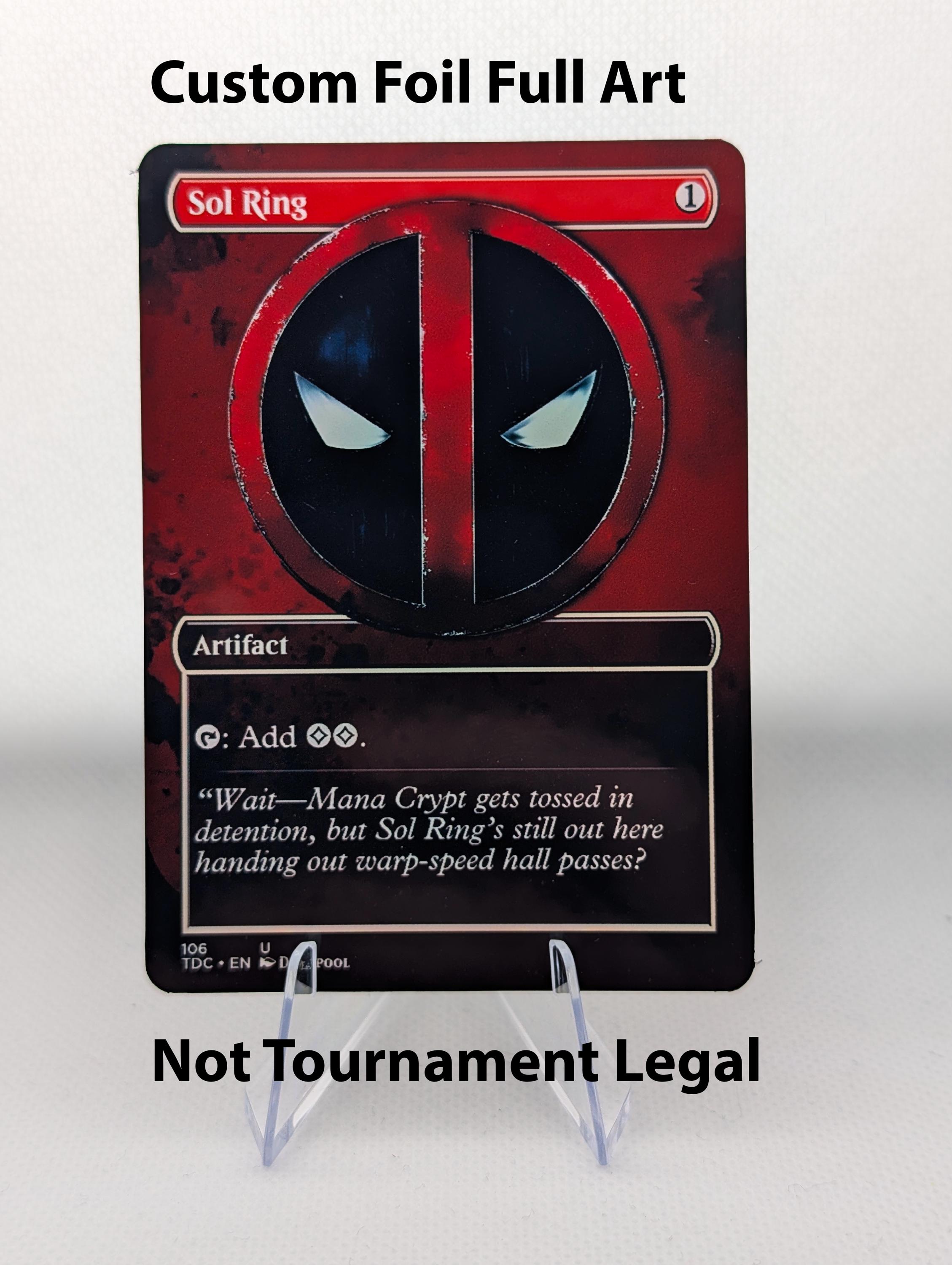 マジック：ザ・ギャザリング - MTG　Deadpool, Trading Card　foil4枚セット Deadpool, Trading Card | Secret Lair | Card Kingdom