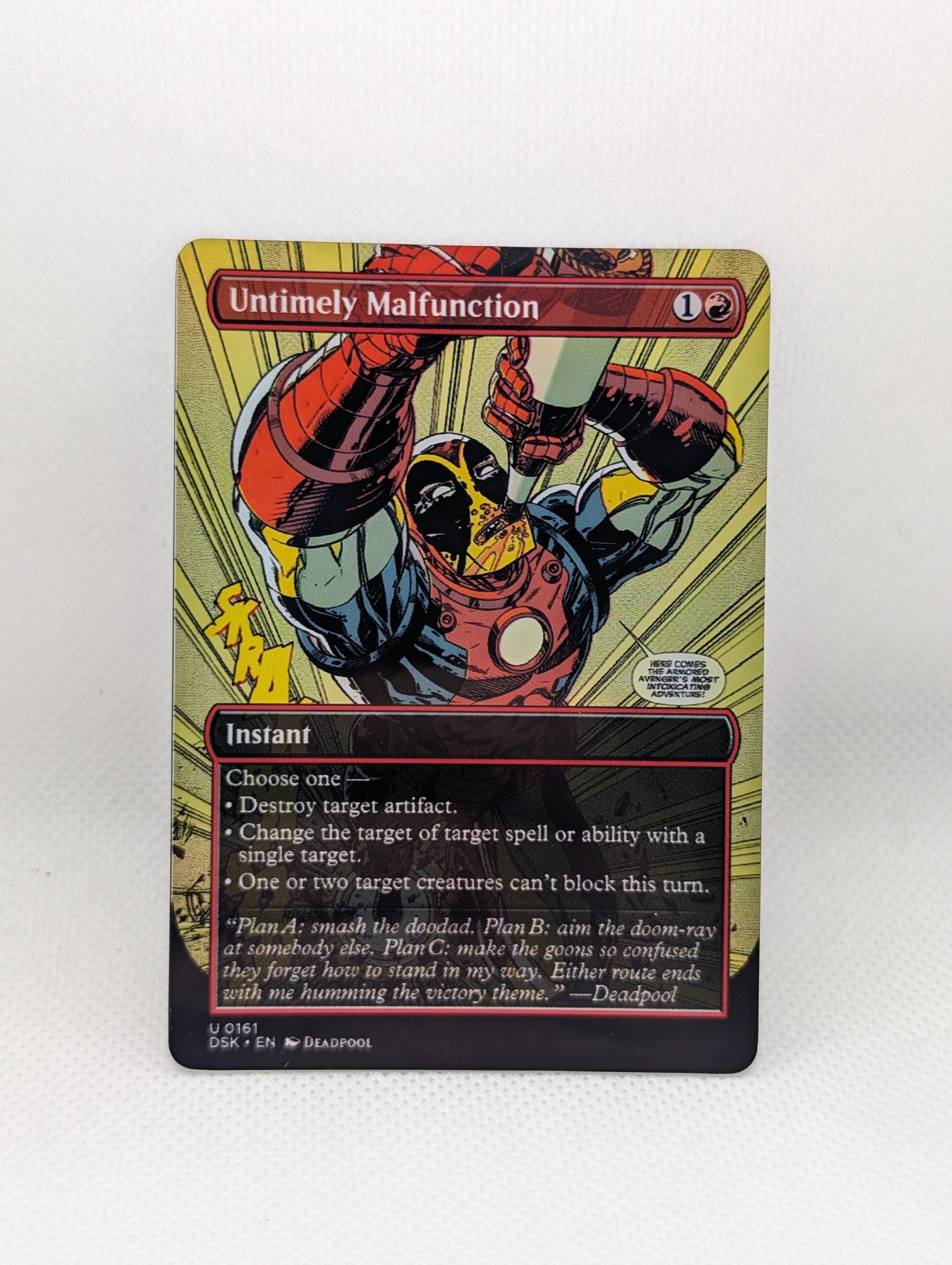 Iron Man Mtg Proxy - Etsy