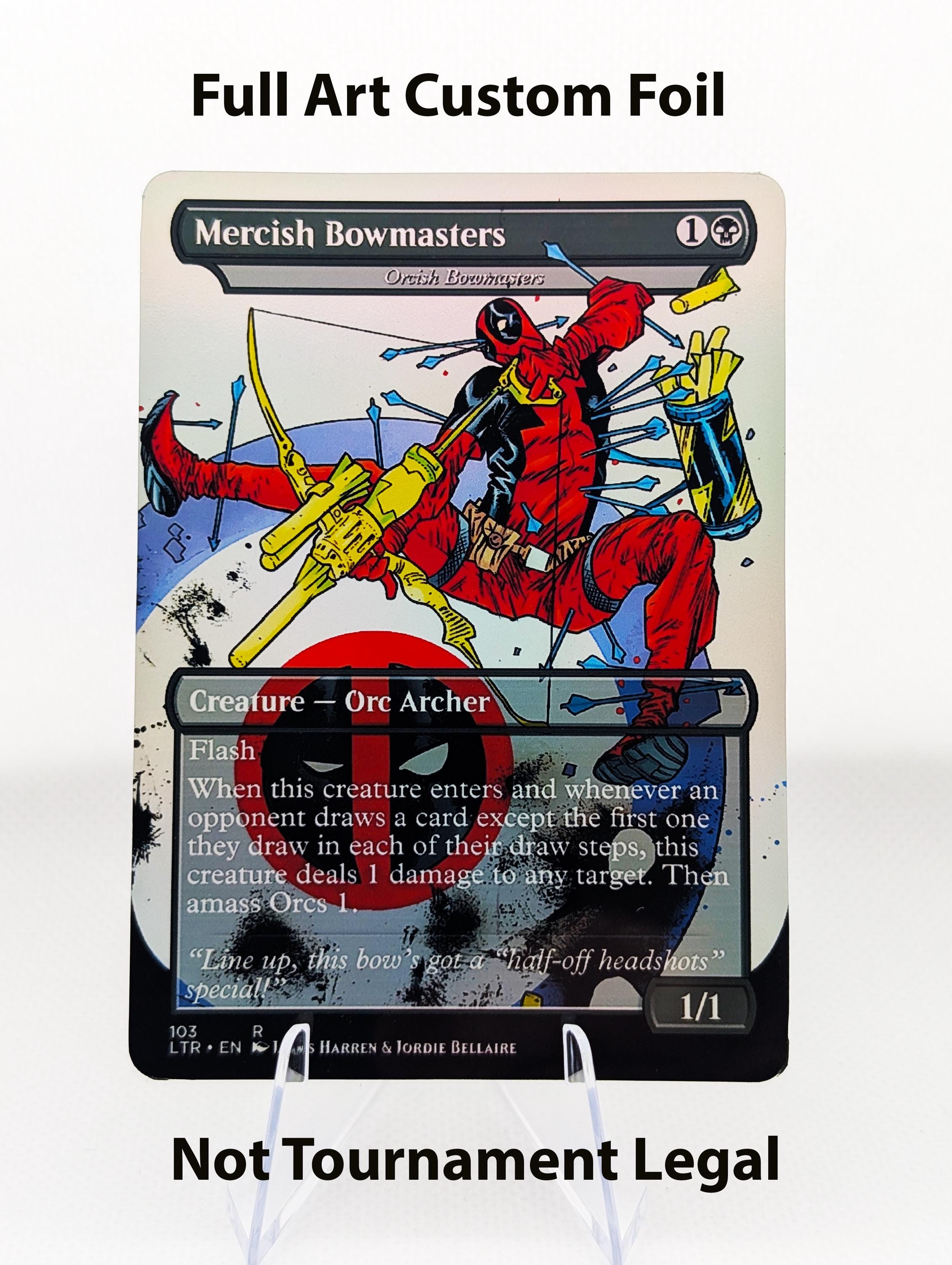 MTG Deadpool, Trading Card【Foil】英英 MTG SLD Marvel Deadpool, Trading Card FOIL CGC 10 Gem Mint