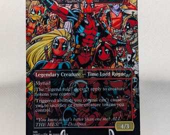 MTG Deadpool, Trading Card【Foil】英英 MTG SLD Marvel Deadpool, Trading Card FOIL CGC 10 Gem Mint
