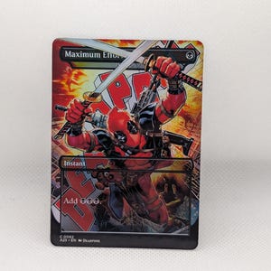 Mtg Deadpool Text Box - Etsy