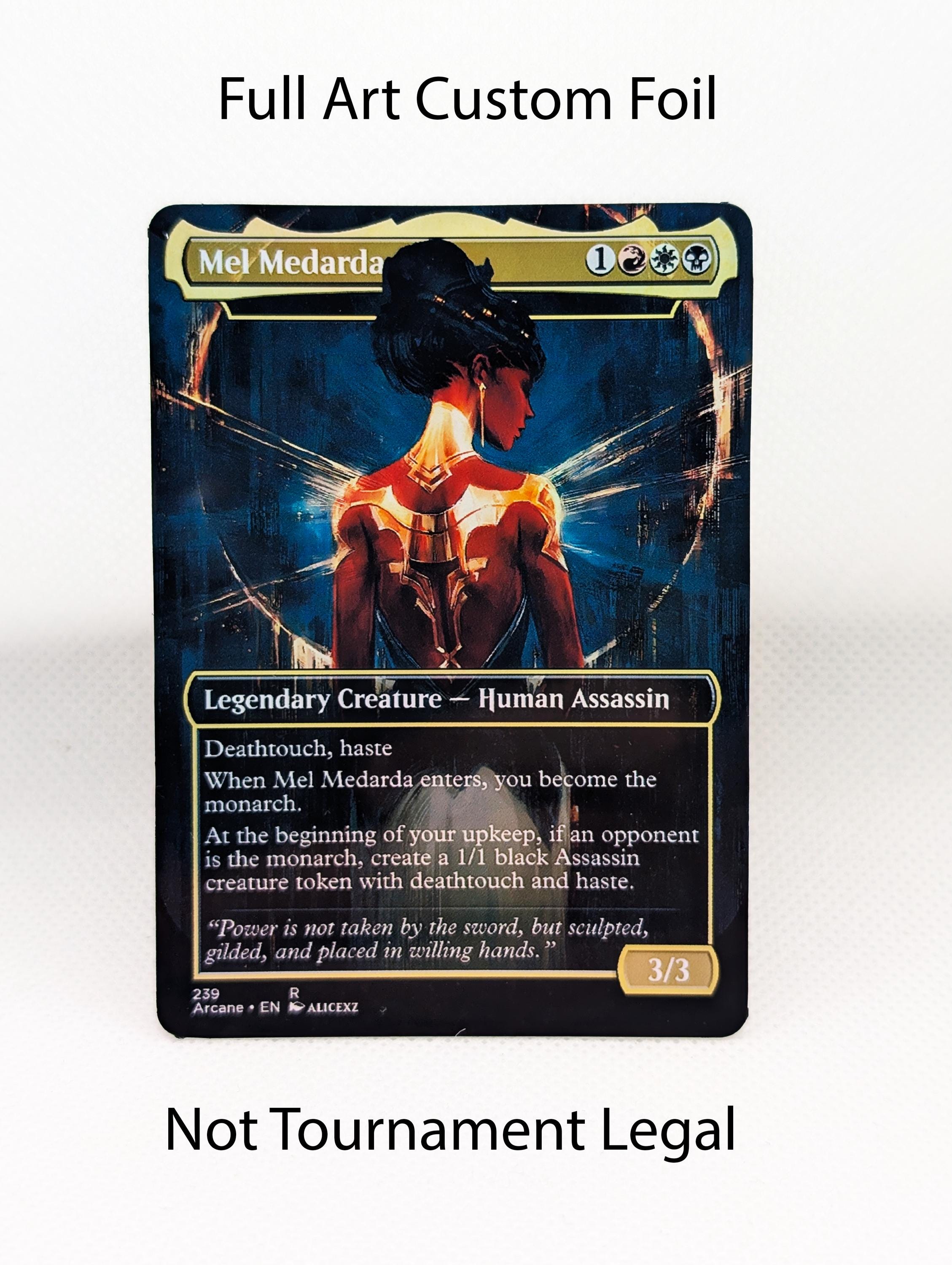 Mel Medarda MTG Alter | Arcane Custom Queen Marchesa Retheme