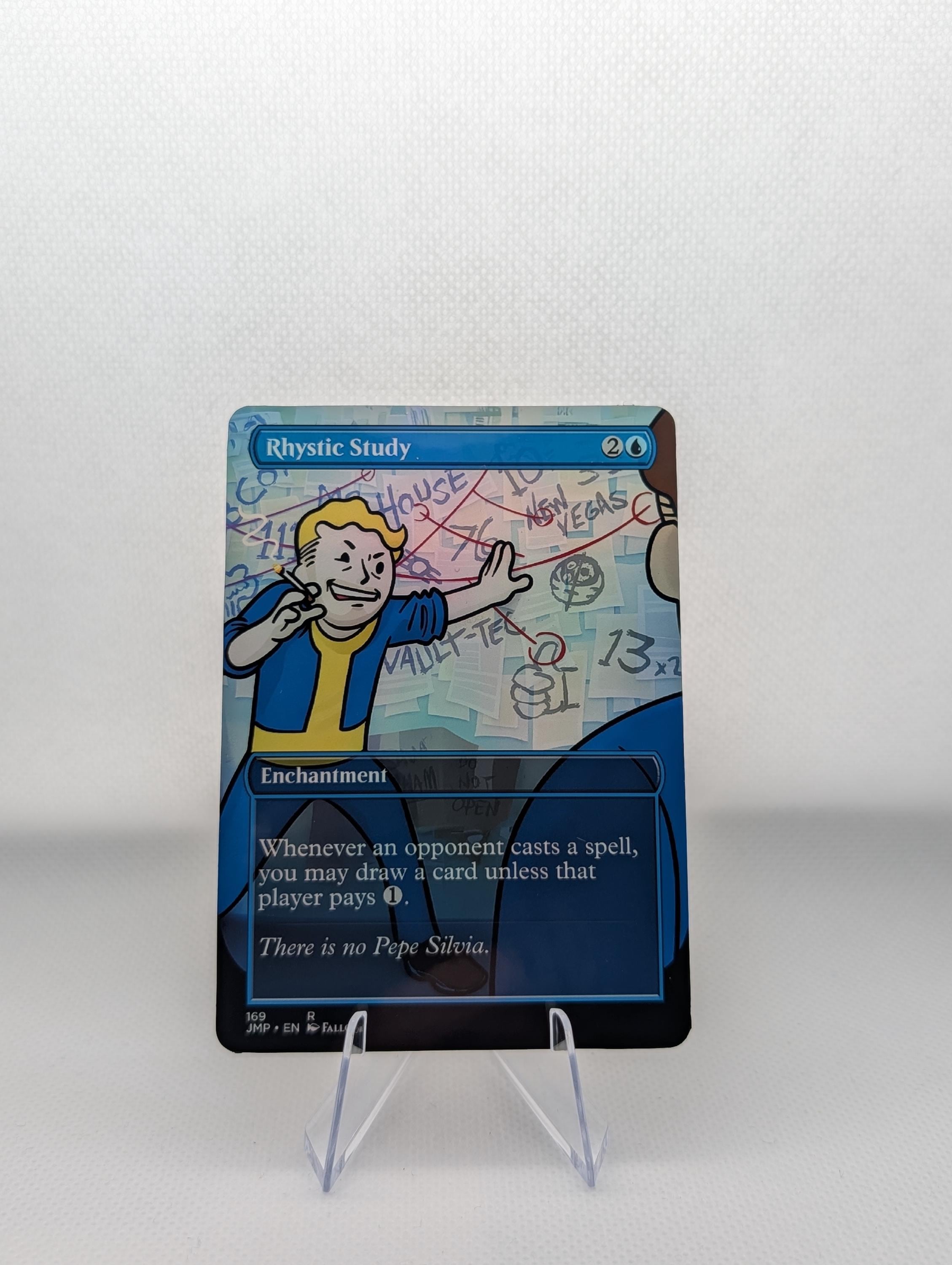 Fallout MTG Proxy | Custom Magic Card | Foil Fan Art Alter | Vault