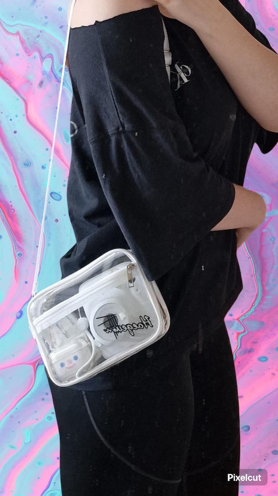 Personalisierte Stadiontasche, individuelle ästhetische, Tasche für Konzert, Crossbody mit verstellbarem Gurt, Kpop Merch Geschenke Stan