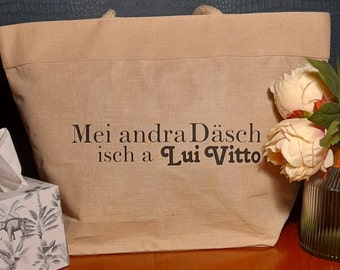 Jutetasche " Lui Vitto"