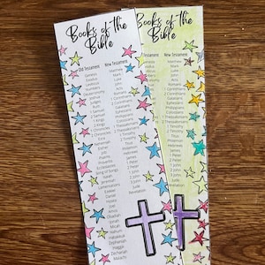 Books of the Bible Coloring Bookmark - Etsy