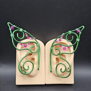 Bijou réglable d'oreille de fée elfe - Bijoux en aluminium hypoallergénique pour les costumes ou le style de tous les jours - Pièce de mode elfique enchanteur sans nickel