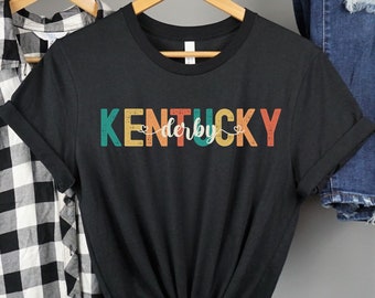 Kentucky Derby Retro Tee: Celebrate Tradition and Style, Timeless Style for Racing Fans, Racing Enthusiast Shirt, Kentucky Derby Shirt