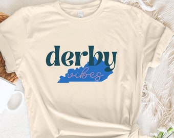 Kentucky Derby State Pride Tee: Show Your Derby Spirit with Kentucky Silhouette Shirt! Perfect Derby Day Attire, Horse Racing Enthusiast