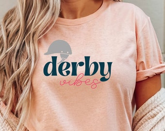 Kentucky Derby Jockey Hat Tee: Classic Equestrian Style Shirt for Race Day Chic!  Perfect Derby Day Attire. Horse Racing Enthusiast Shirt