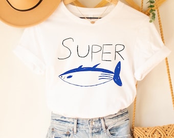 Super Thunfisch Shirt, Super Thunfisch Jin Shirt, Kim Seokjin Super Thunfisch Shirt, Kim Seokjin Fan Shirt, Armee Freund Geschenk, Kpop Shirt, Super Thunfisch Tee