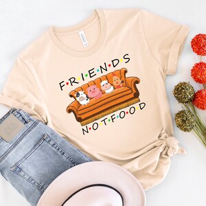 Friends Not Food Shirt, Vegan Gift Love Veggies Shirt For Men & Women National Vegan Day, Vegetarian Shirt, Vegan Gift For Him And Her