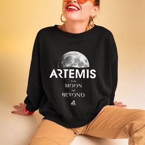 Artemis To The Moon And Beyond Shirt, NASA Artemis Sweatshirt, Space Sweatshirt, Back To The Moon Shirt, Rocket Sweatshirt